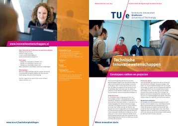 Bachelor TIW 2012-2013.indd - Technische Universiteit Eindhoven