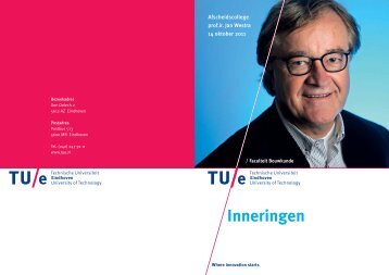 Uitnodiging Westra - Technische Universiteit Eindhoven