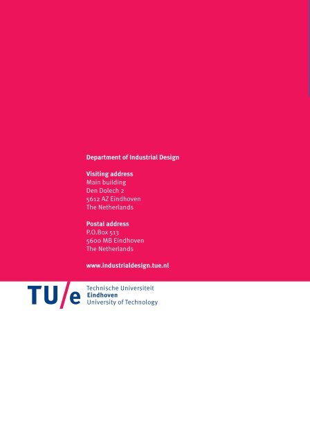 Education guide 'Eindhoven designs' - Technische Universiteit ...