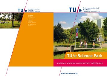 TU/e Science Park - Technische Universiteit Eindhoven