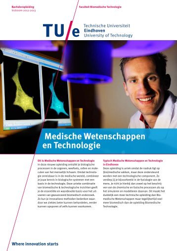 Leaflet Medische Wetenschappen en Technologie - Technische ...