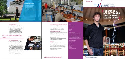 Bachelor brochure Electrical Engineering