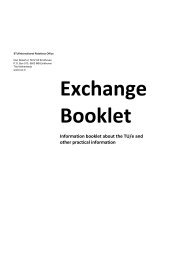 Exchange Booklet - Technische Universiteit Eindhoven