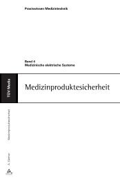 Medizinproduktesicherheit - TÃV-Verlag GmbH