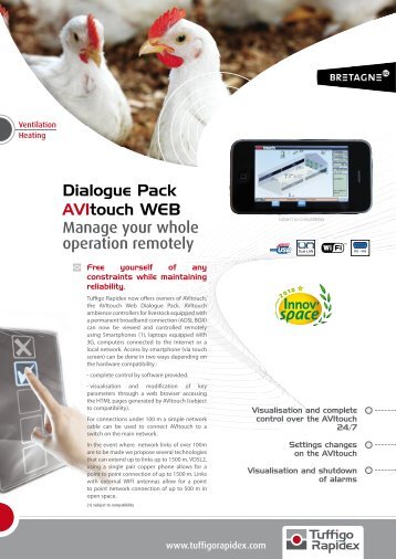 Dialogue Pack AVItouch WEB Manage your whole ... - Tuffigo-rapidex