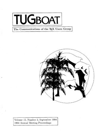 Complete issue 15:3 as one pdf (7mb) - TUG