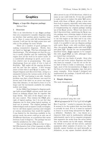 Diagxy, a Lego-like diagram package - TUG