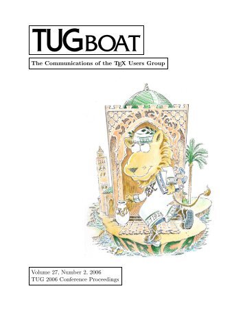 Complete issue 27:2 as one pdf - TUG