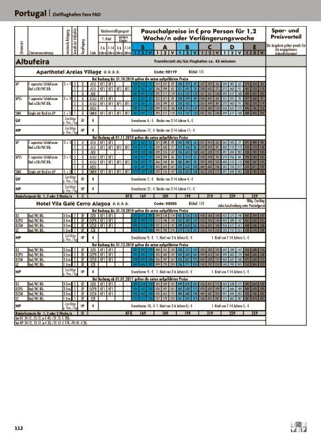 12FLY - Preisteil - Winter 2010/2011 - tui.com - Onlinekatalog