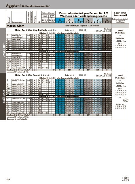 12FLY - Preisteil - Winter 2010/2011 - tui.com - Onlinekatalog