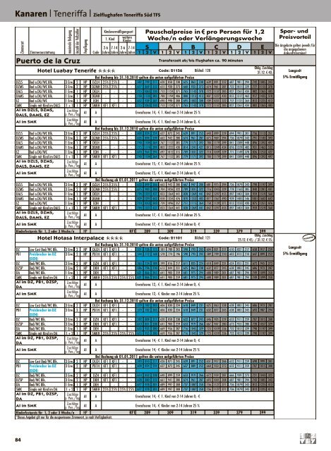 12FLY - Preisteil - Winter 2010/2011 - tui.com - Onlinekatalog