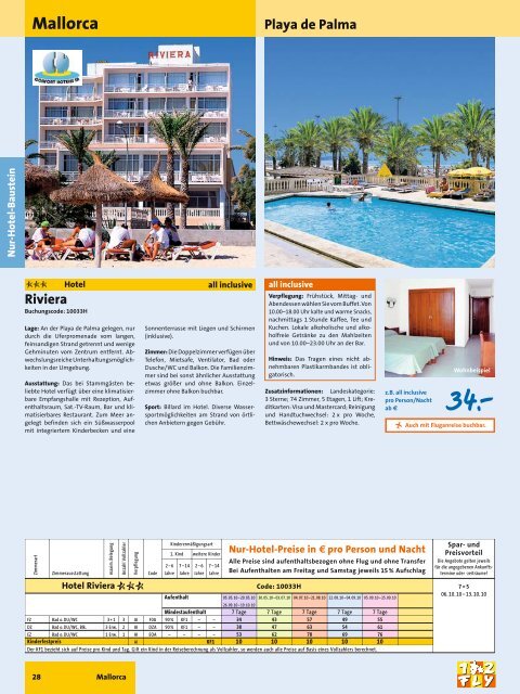 Mallorca Playa de Palma - tui.com - Onlinekatalog