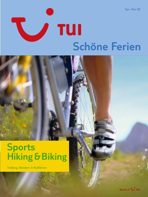 Hiking &amp; Biking - tui.com - Onlinekatalog