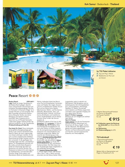 TUI - Asien - Sommer 2007 - tui.com - Onlinekatalog