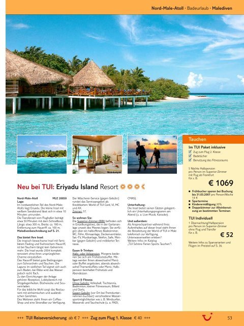 TUI - Asien - Sommer 2007 - tui.com - Onlinekatalog