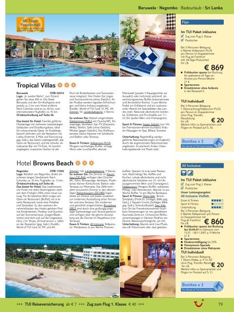 TUI - Asien - Sommer 2007 - tui.com - Onlinekatalog