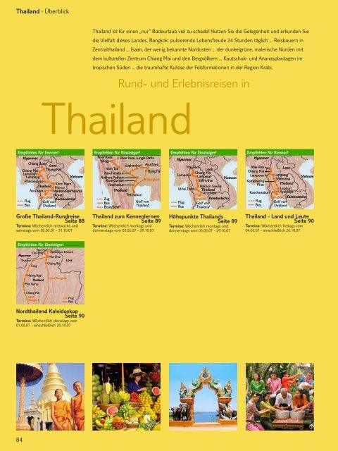 TUI - Asien - Sommer 2007 - tui.com - Onlinekatalog