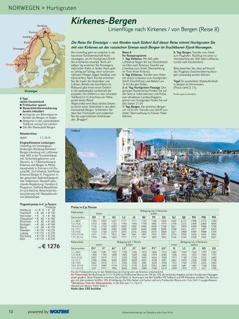 TUI - Hurtigruten: Arktis, Antarktis - 2011/2012 - tui.com - Onlinekatalog