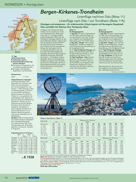 TUI - Hurtigruten: Arktis, Antarktis - 2011/2012 - tui.com - Onlinekatalog