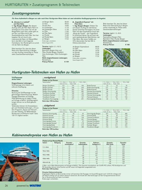 TUI - Hurtigruten: Arktis, Antarktis - 2011/2012 - tui.com - Onlinekatalog