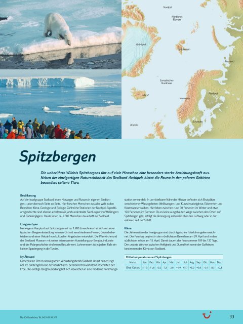 TUI - Hurtigruten: Arktis, Antarktis - 2011/2012 - tui.com - Onlinekatalog