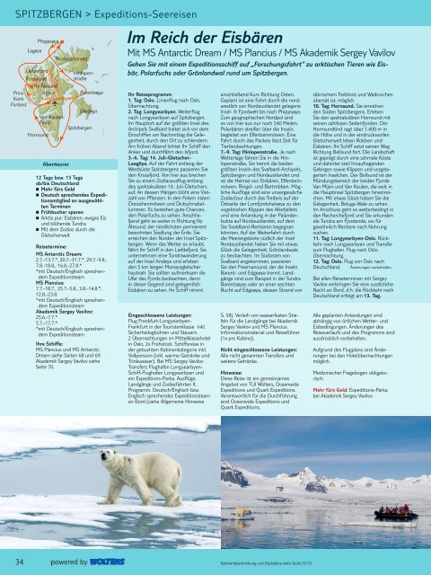 TUI - Hurtigruten: Arktis, Antarktis - 2011/2012 - tui.com - Onlinekatalog