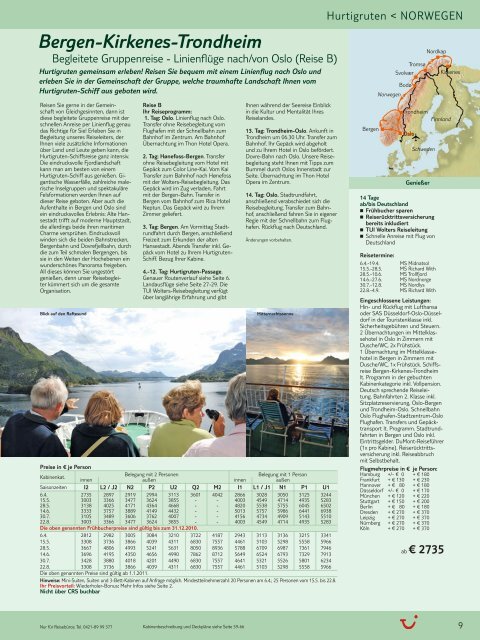 TUI - Hurtigruten: Arktis, Antarktis - 2011/2012 - tui.com - Onlinekatalog