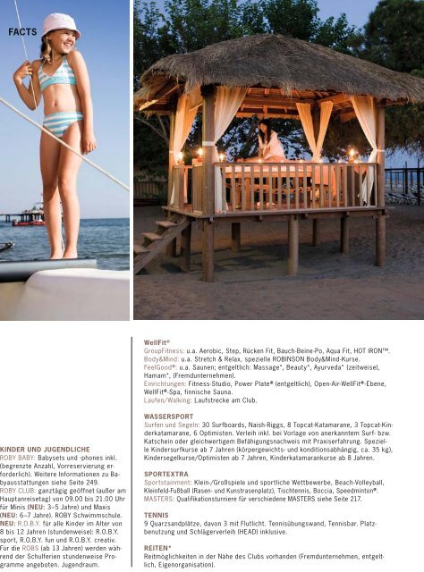 TUI - Robinson - Sommer 2009 - tui.com - Onlinekatalog