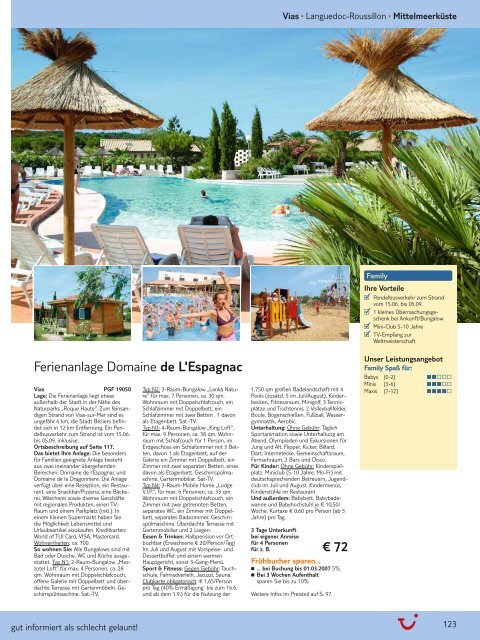 TUI - Spanien, Frankreich - Sommer 2007 - tui.com - Onlinekatalog