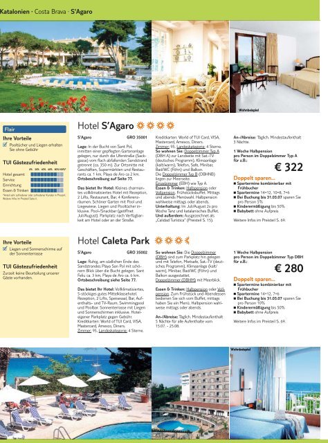 TUI - Spanien, Frankreich - Sommer 2007 - tui.com - Onlinekatalog