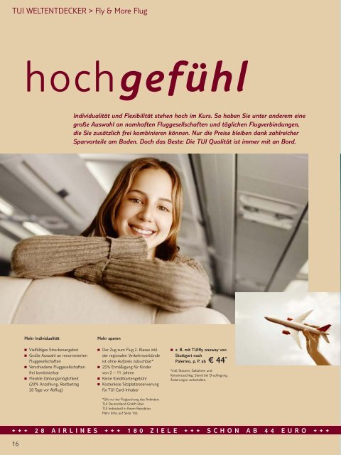 TUI - Weltentdecker - tui.com - Onlinekatalog