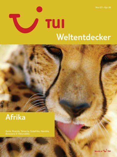 TUI - Weltentdecker - tui.com - Onlinekatalog