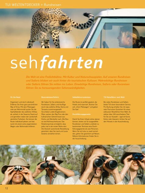 TUI - Weltentdecker - tui.com - Onlinekatalog