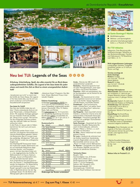 TUI - Karibik - Winter 2007/2008 - tui.com - Onlinekatalog