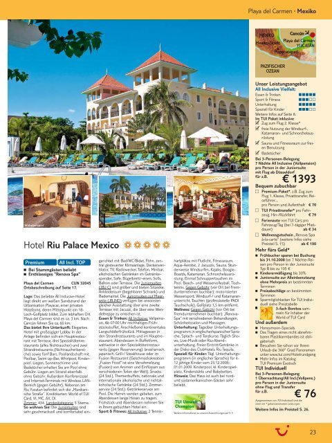 Riu Hotels - tui.com - Onlinekatalog