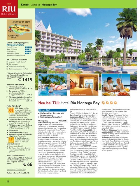 Riu Hotels - tui.com - Onlinekatalog