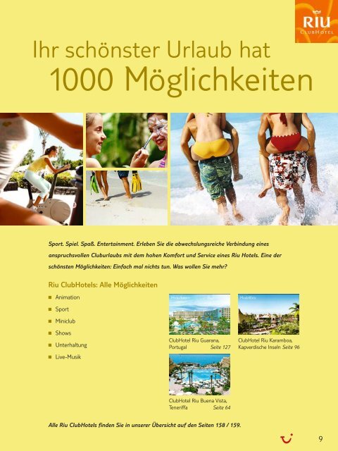 Riu Hotels - tui.com - Onlinekatalog