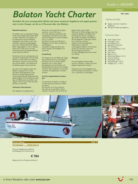 TUI - Weltentdecker - tui.com - Onlinekatalog