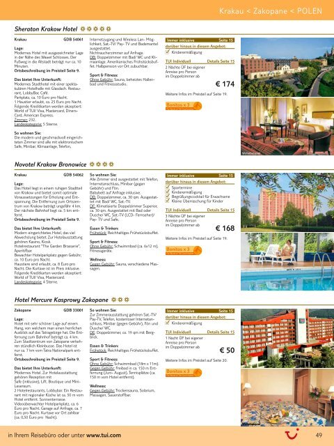 TUI - Weltentdecker - tui.com - Onlinekatalog