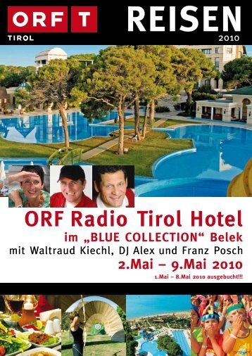 ORF Radio Tirol Hotel im âBLUE COLLECTIONâ - TUI ReiseCenter