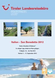 Italien - San Benedetto 2012 ww.tlr.at - TUI ReiseCenter