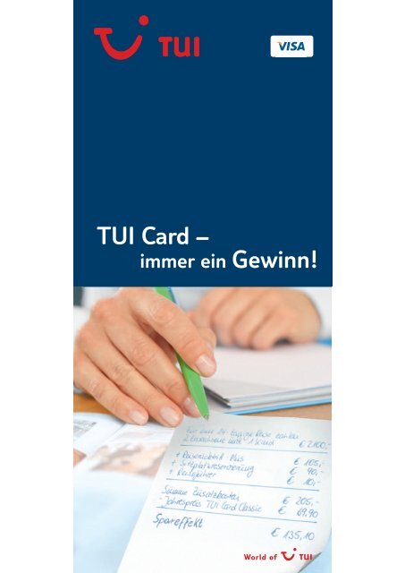 TUI Card – - TUI ReiseCenter