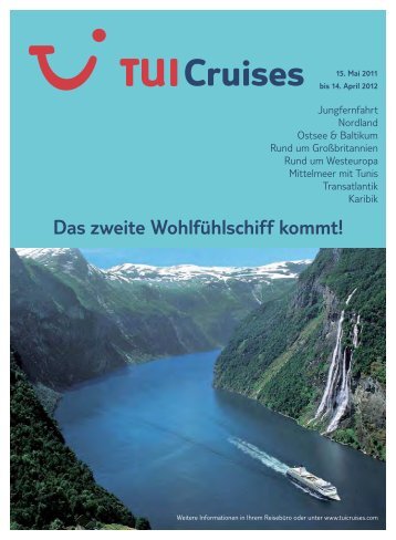 Katalog "TUI Cruises Mai 2011 bis April 2012" - TUI.at