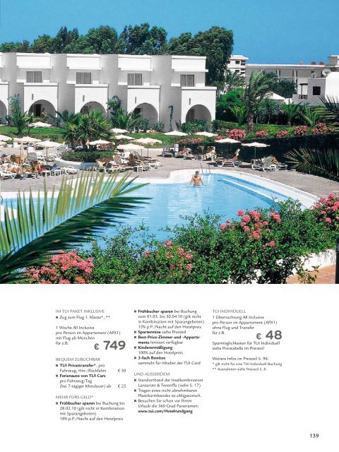 TUI - RIU: Hotels & Resorts - Sommer 2010 - TUI.at