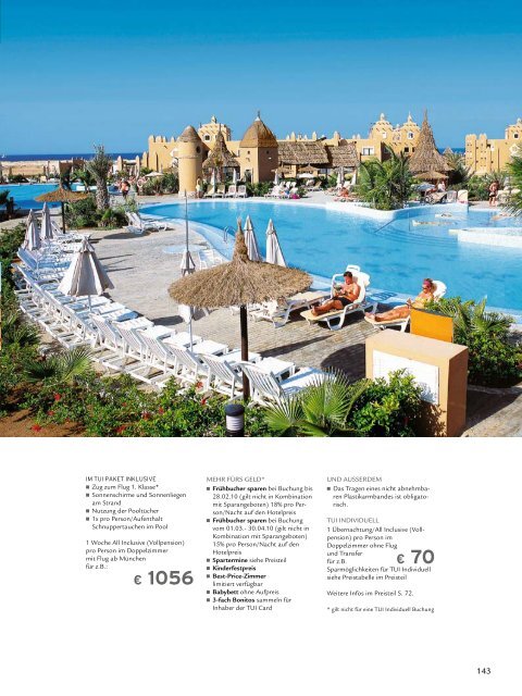 TUI - RIU: Hotels & Resorts - Sommer 2010 - TUI.at