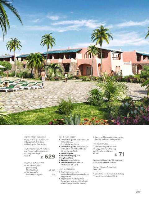 TUI - RIU: Hotels & Resorts - Sommer 2010 - TUI.at