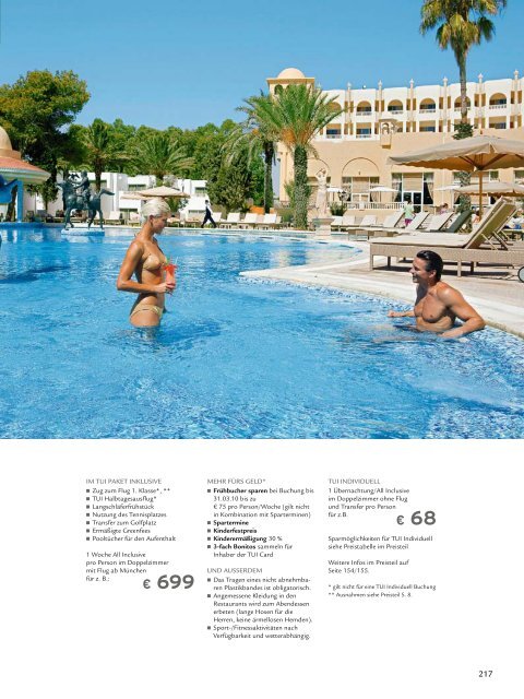 TUI - RIU: Hotels & Resorts - Sommer 2010 - TUI.at