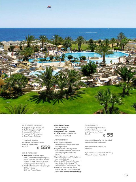 TUI - RIU: Hotels & Resorts - Sommer 2010 - TUI.at