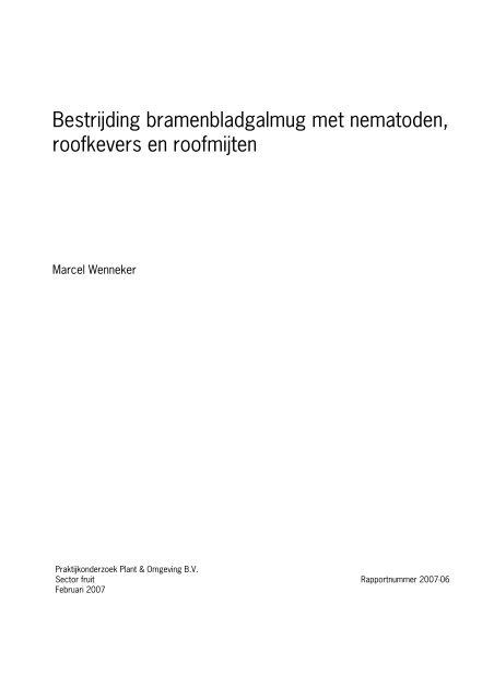 2007-06 bestrijden galmuggen met nematoden