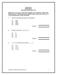 Primary Six Mathematics Semestral Assessment ... - FreeExamPapers